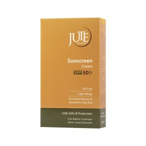 کرم ضد آفتاب ژوت spf 50 رنگ بژ روشن مناسب پوست چرب