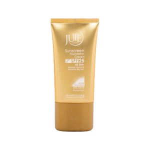 کرم ضد آفتاب ژوت spf 50 رنگ بژ طبیعی مناسب انواع پوست