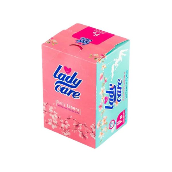 پد بهداشتی روزانه لیدی کر مدل Liners بسته 20 عددی