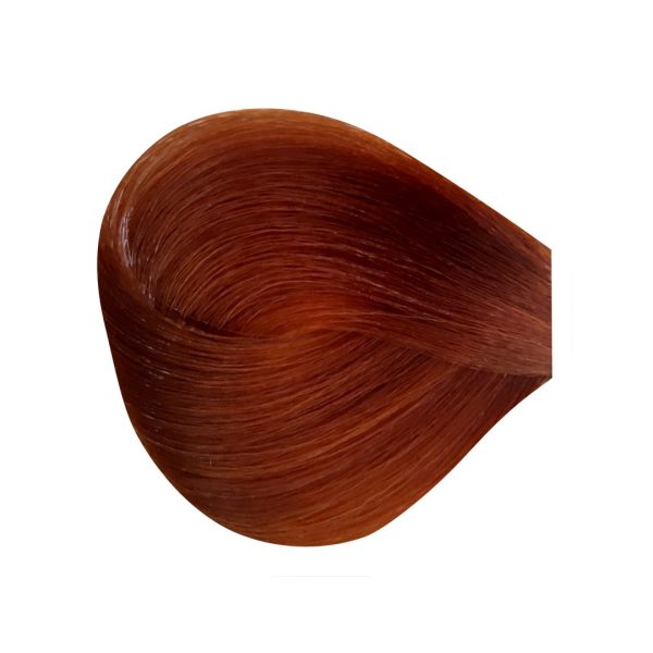 رنگ مو بلوند اخرایی تیره پلو