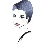 رنگ مو دودی نقره ای نچرال