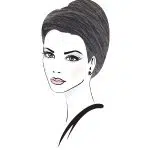 رنگ مو بلوند خاکستری تیره نچرال