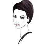 رنگ مو بلوند قوس و قزح متوسط نچرال