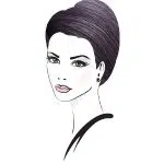 رنگ مو بلوند قوس و قزح نچرال