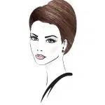 رنگ مو بلوند نسکافه‌ای متوسط نچرال