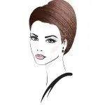 رنگ مو بلوند گردویی روشن نچرال