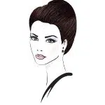 رنگ مو قهوه ای شکلاتی روشن نچرال