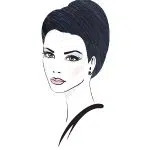 رنگ مو مشکی پر کلاغی نچرال